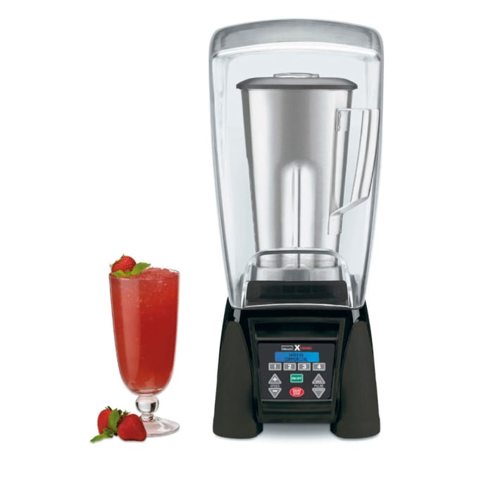 Waring MX1500XTS Countertop Drink Blender — Metal Container, Pre-Programmed
