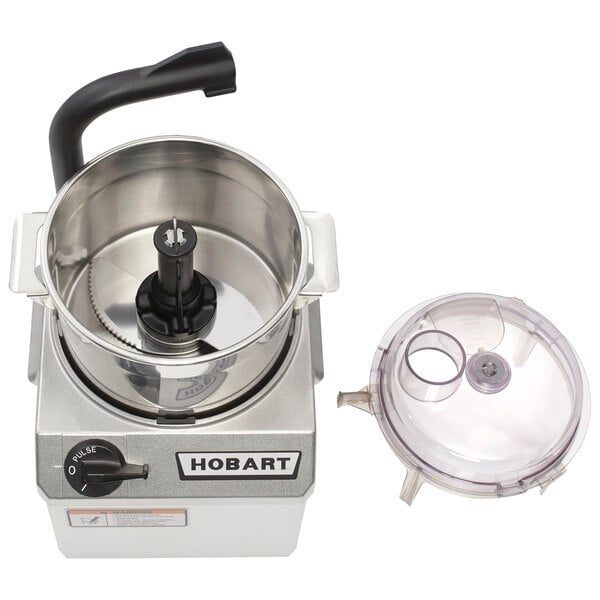 Hobart FP41-1 4 Qt. Stainless Steel Batch Bowl Food Processor - 3/4 hp