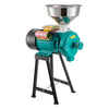 Mecale 1500W Electric Grain Mill Grinder Commercial Cast Iron Corn Wheat Coffee Flour Mill Green